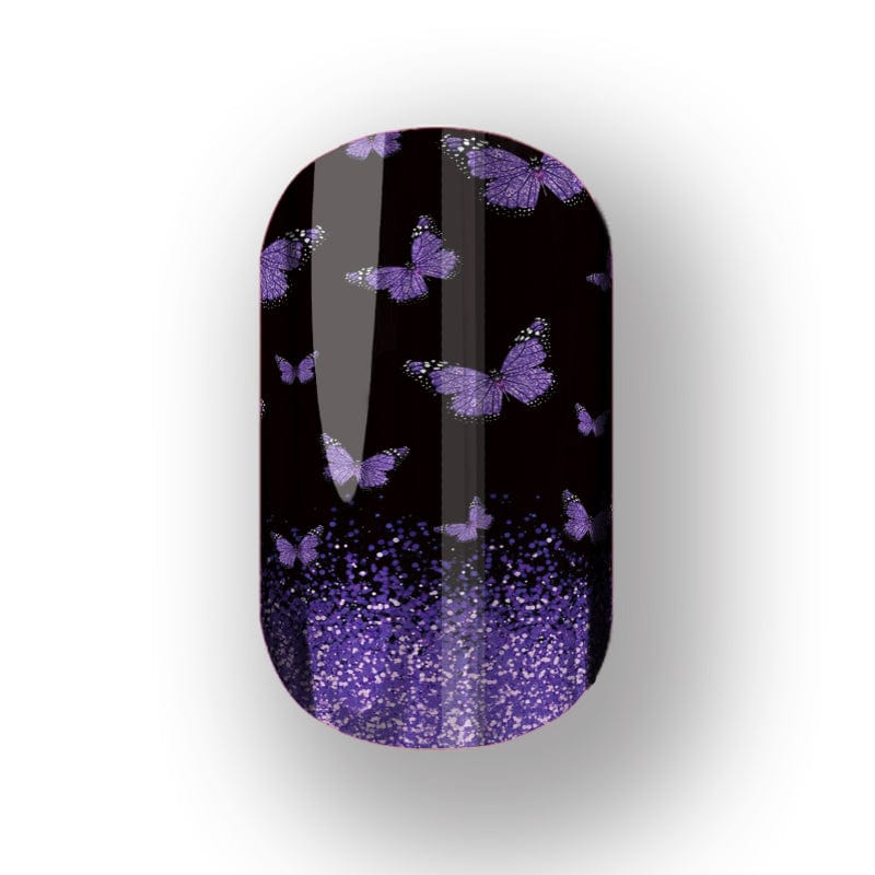 Purple Butterfly Rising (Chrome)